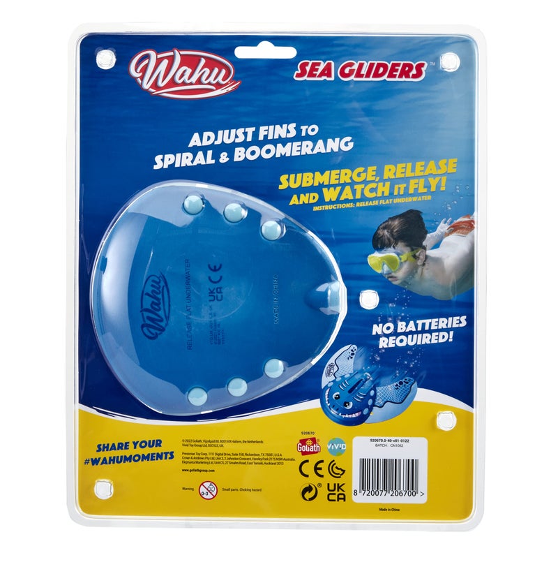 Wahu Sea Gliders Shark Underwater Pool Toy with Self-Propelled Jet and Adjustable Fins  Pool Diving Toy Shark Glides up to 60' Underwater - Image 3